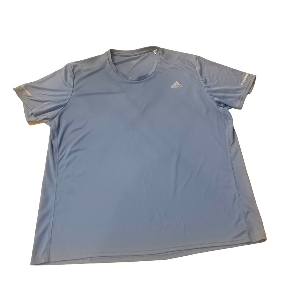 Adidas | Bluish Gray Athletic Energy Running Shirt Size 2XL Climalite